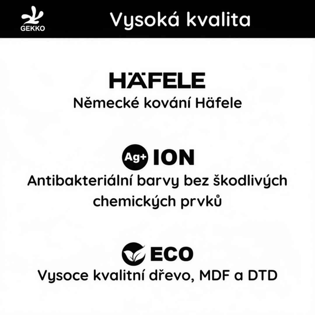 Dětský stolek Tusso Gekko Kids, Přírodní buk